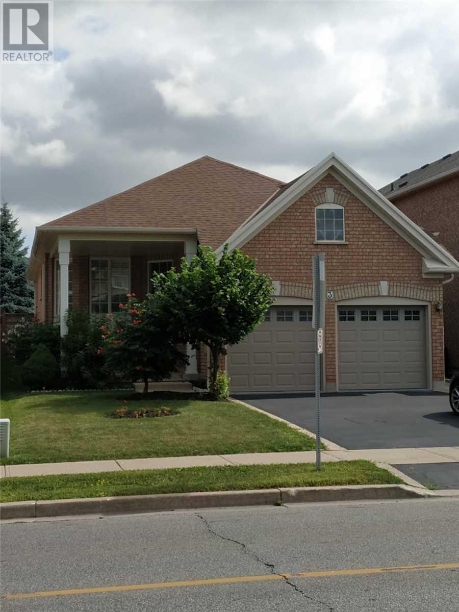 3 FLETCHERS CREEK BLVD, brampton, Ontario