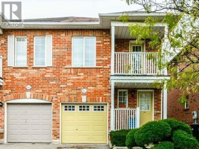 64 WILMONT ST, brampton, Ontario