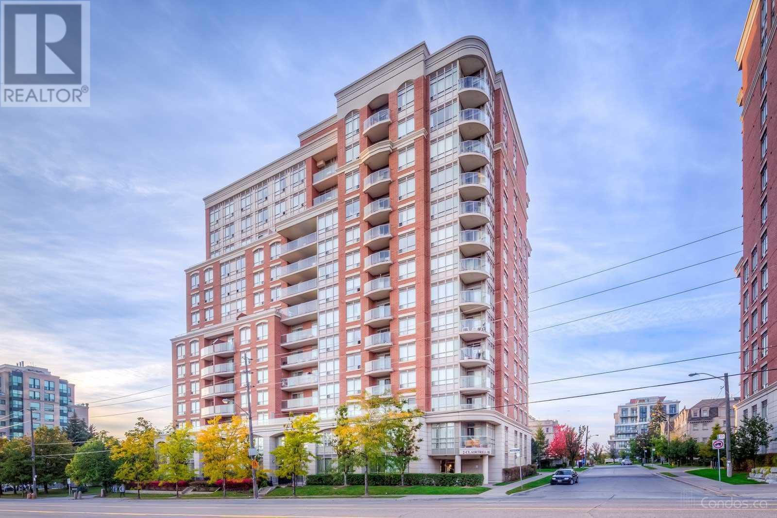 #1109 -2 CLAIRTRELL RD, toronto, Ontario